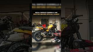 Gurrila 450 leaked #royalenfield #gurrila450