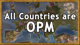 What if all Countries were One Province Minor's - An EU4 A.I only Timelapse | All Nations are OPM