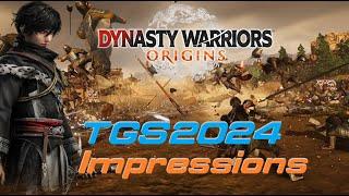 I Played DYNASTY WARRIORS ORIGINS TGS2024 Demo Impressions! Really, this might be the best DW yet!