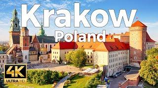 Krakow, Poland Walking Tour (4k Ultra HD 60 fps) - With Captions