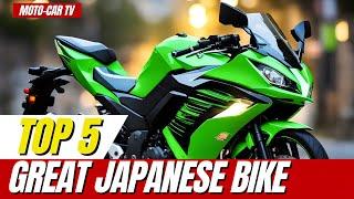 Top 5 Great Japanese Motorcycles For Beginners | MOTO-CAR TV