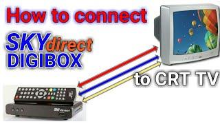 DIGIBOX to CRT: How To Connect SkyDirect DigiBox To TV |Kuya JTechnology|