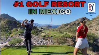 Playing the #1 course in Mexico!