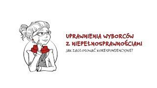 Jak zagłosować korespondencyjnie?