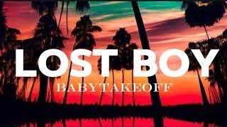 BABYTAKEOFF - LOST BOY (Lyrics Video)