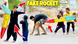 Fake Rocket PRANK - Funny Reactions - | @NewTalentOfficial
