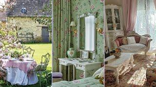 French country style home decorating ideas with shabby chic accent  #french #shabbychic