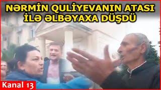 "Şərəfsiz, namussuz, qeyrətsiz, öz qızının qatilisən sən!" - NƏRMİN QULİYEVANIN ATASINA SƏRT SÖZLƏR