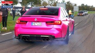 Tuned Cars leaving German Car Show! - 1050HP Turbo S, 800HP M5, E63S, 700HP RS3, Golf R, 800HP X3 M,