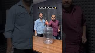 Science experiment with MR sir  I Combustion of ethanol #shorts #experiment #scienceexperiment