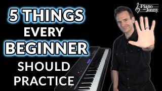 Beginner Jazz Pianists, here's your daily practice guide 