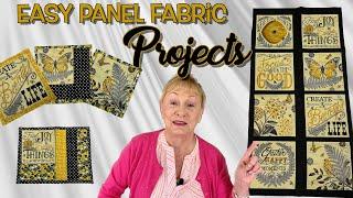 Easy Panel Fabric Projects | The Sewing Room Channel