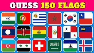 Guess the Country by the Flag Quiz  | Can You Guess the 150 Flags?