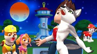 What Happened? RYDER Turn Into WEREWOLF?!! Very Sad Story But Happy Ending | Paw Patrol 3D Animation