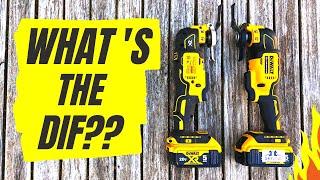 Is there any difference between these Multi Tools? Dewalt Atomic Oscillating Tool vs XR - review