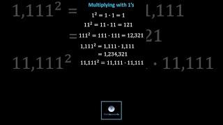 Multiplicar por 1: patrón sorprendente