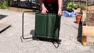 How to Unfold a Suncoast Padded Sun Lounger | Hayes Garden World