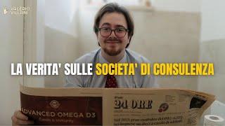 Le società di consulenza: Big 4, Business Model,  Pro e Contro.