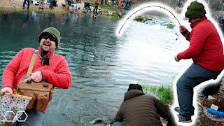 THE EASIEST TROUT FISHING EVER!! [Roaring River State Park]