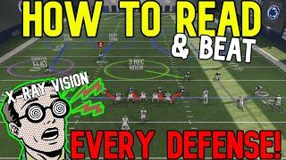 MAKE PASSING EASY! How to READ & BEAT EVERY DEFENSE in College Football 25!Gameplay Tips and Tricks
