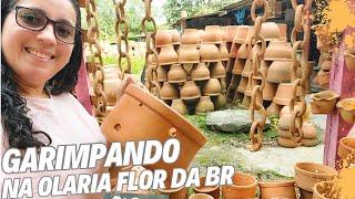 FUI A PROCURA DE VASOS DE BARRO NA FLOR DA BR | VASOS PARA PLANTAR CACTOS, SUCULENTAS...