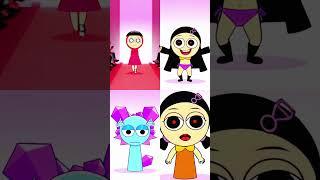 Sprunki Noob meets Evil Noob Roblox Phase 4 #sprunki #incredibox #roblox #animation #pyramixed
