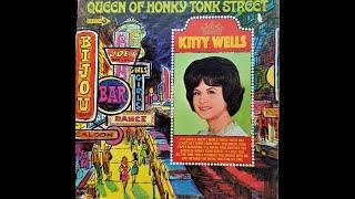 Kitty Wells "Queen of Honky Tonk Street" complete mono vinyl Lp