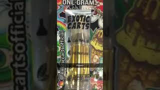 Wax cartridge exotic/dank carts vape pens