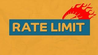 Rate Limiting | System Design Interview Basics
