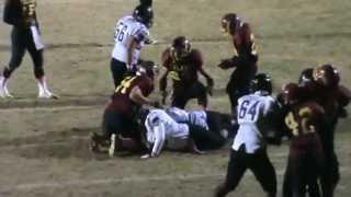 Angel Manzano #27 Tulare Union High (CA) Football Highlights