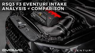 Eventuri Intake for RSQ3 F3 - Detailed look and comparison with stock