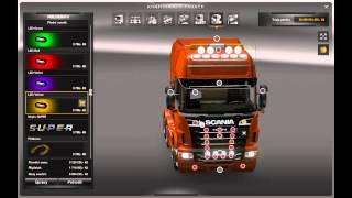 Euro Truck SImulator 2 Scania V8 Tuning 2.0