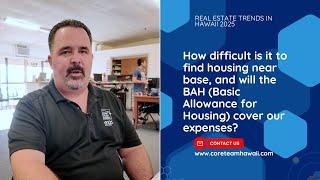 Q&A EP.013: How difficult is it to find housing near base & will the BAH cover our expenses?