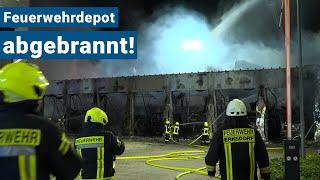 Neues Feuerwehrdepot abgebrannt! Katastrophe in Stadtallendorf