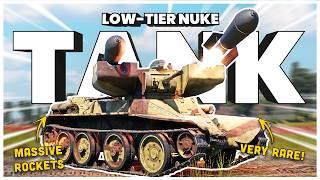 Playing The MINI-NUKE Launcher in War Thunder (RBT-5)