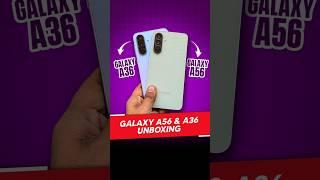 Samsung Galaxy A56 & A36 Unboxing & First Look | #samsung #samsunggalaxya56 #newlaunch #galaxya56