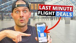 How to find cheap flights LAST MINUTE (5 easy tips)