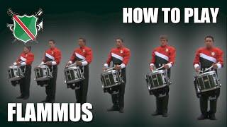 How to play Flammus by SCV - Flam Exercise for Snare Drummers