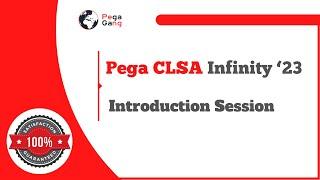 Master Pega CLSA Infinity '23 | '24 | Instructor-Led Online Training - PegaGang