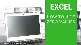 How to Hide Zero Values in Excel