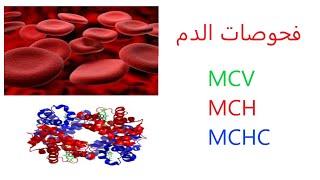 فحوصات الدم MCV, MCH, MCHC