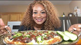 HOW TO MAKE DELICIOUS BARBECUE BURNT ENDS BRISKET PIZZA!