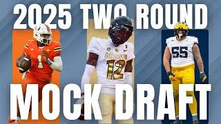 Two Round 2025 NFL Mock Draft