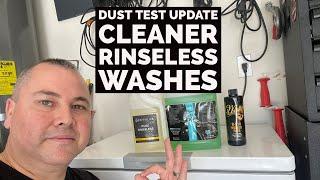 Update: Cleaner Rinseless Washes/dust test/Tesla Model 3P/auto detailing