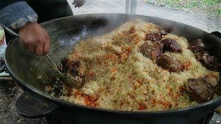 Как готовят Ферганский плов. Легкий рецепт! Сильное блюдо! | How to cook Ferghana pilaf