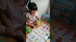 幼兒益智教具推薦! 日本KUMON TOY ABC立體平衡積木 遊戲中輕鬆學英文