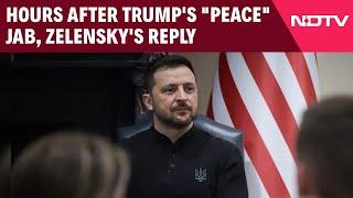 Ukraine Wants "Real Peace, Ready To Sign Minerals Deal": Zelensky After Oval Office Clash With Trump