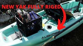 HOW I Rig up My LIGHTNING KAYAKS KICK 106!!