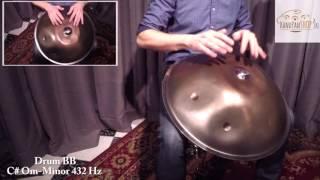 Baur & Brown handpan C# Om in 432hz