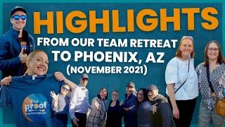 Highlights from our FIRST Company Retreat in Scottsdale, Arizona